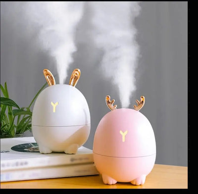 Humidificateur USB Cartoon : Cerf et Lapin pour une touche ludique MagnaPure