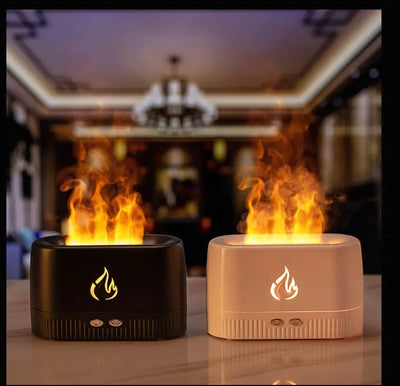 Humidificateur d'aromathérapie avec flamme simulée MagnaPure